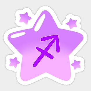 Astrological Sign Star - Sagittarius Sticker